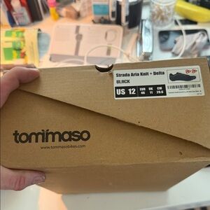 Tommaso Strada Aria Knit Delta Black Men's Athletic Shoes